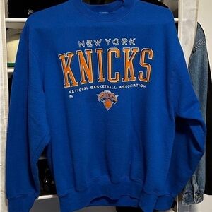 Vintage New York Knicks pro player crewneck size XL